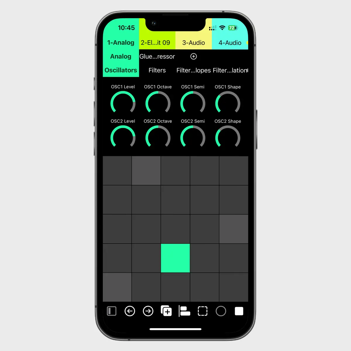 7III Tap Ableton MIDI Controller for iPhone